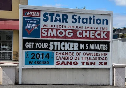 48 star station, smogcheck, test only storefront