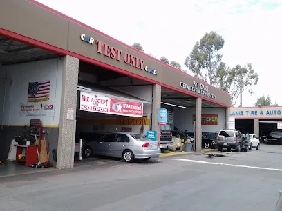AA Smog Test Only storefront