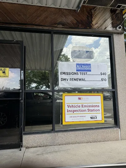 All About Emissions storefront
