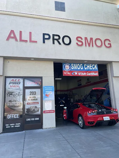 All Pro Smog storefront