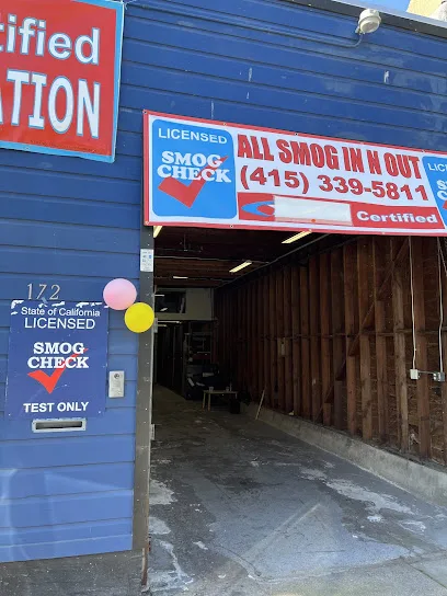 All Smog In N Out Test Only storefront