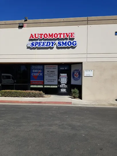 Automotive Speedy Smog storefront