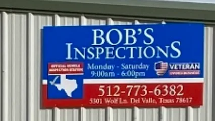 Bob's Inspections storefront