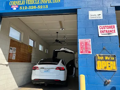 Cornelio Vehicle Inspection (Emission) storefront