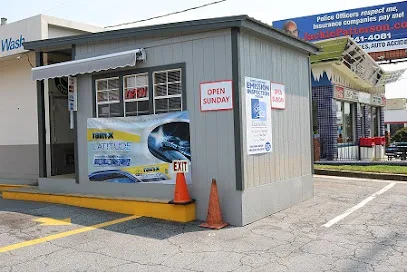 DEKRA Emission Check - Lindbergh Chevron storefront
