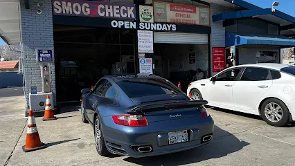 Frank's Smog Station storefront
