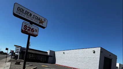 Golden star smog storefront