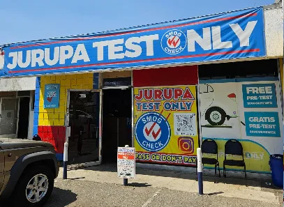 Jurupa Smog Check storefront