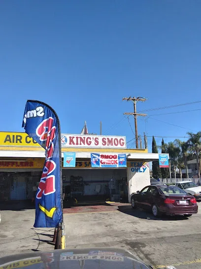 Kings Smog Test Only Station storefront