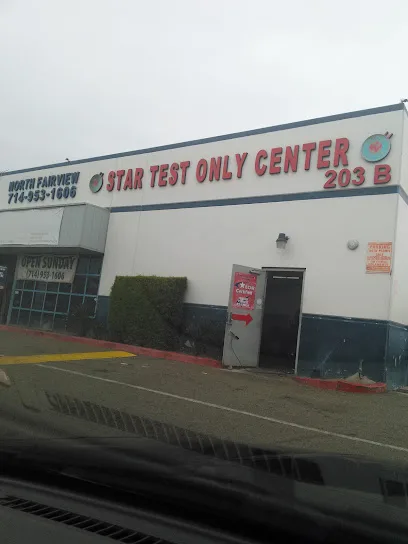 North Fairview Test Only Center storefront