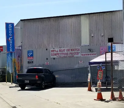 Official Smog Check Test Only storefront