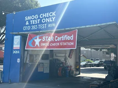 Pacific Smog Check STAR certified station storefront