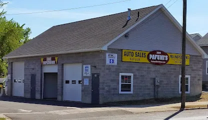 Pafumi State Inspections storefront