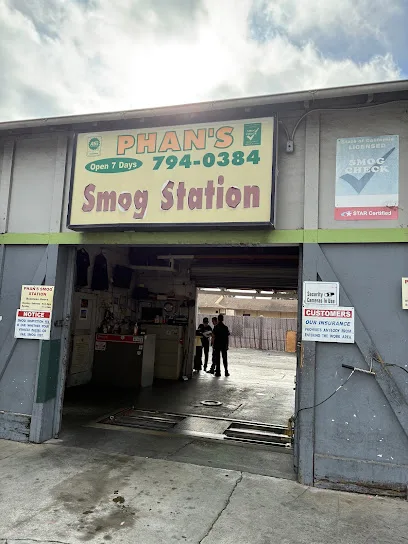 Phan's Smog Station storefront