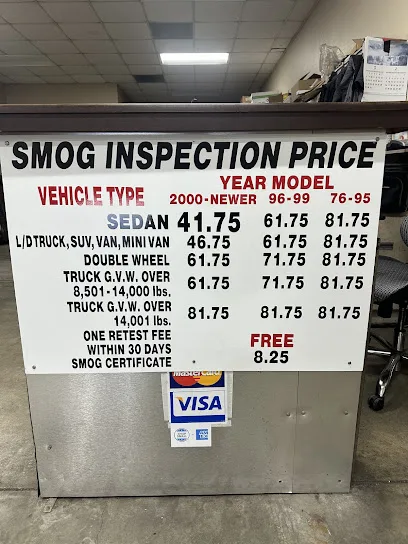 Sang's Smog storefront