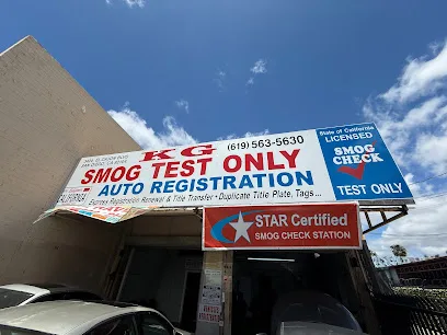 Smog check STAR Station _ KG Smog Test Only storefront