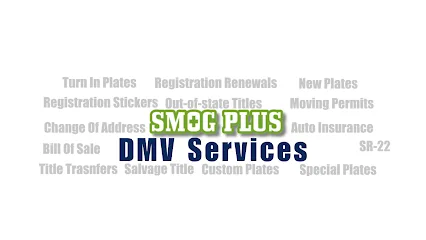 Smog Plus DMV Services storefront