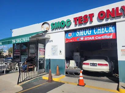 Smog Test Only Ctr Of Santa Ana Star Certified Station storefront