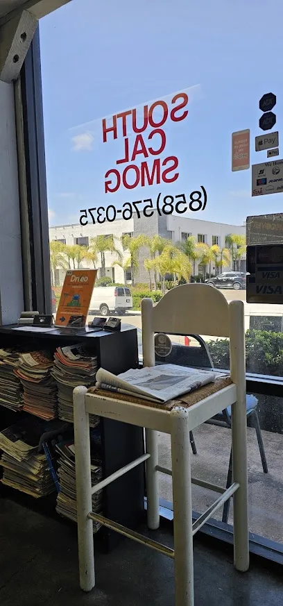 South Cal Smog STAR Test Only Station storefront