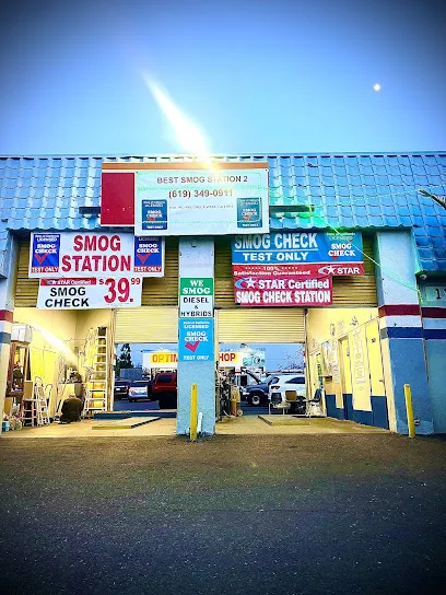 Star Best Smog Station storefront