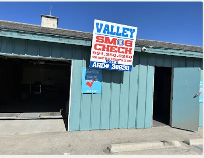 Valley smog check storefront